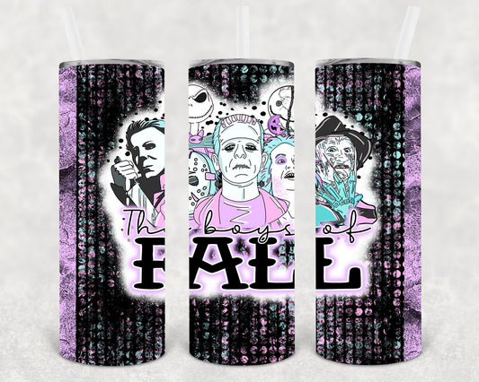 The Boys of Fall 20 oz Skinny Tumbler
