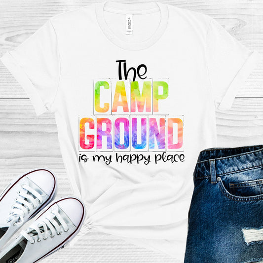 The Campground is My Happy Place Graphic Tee