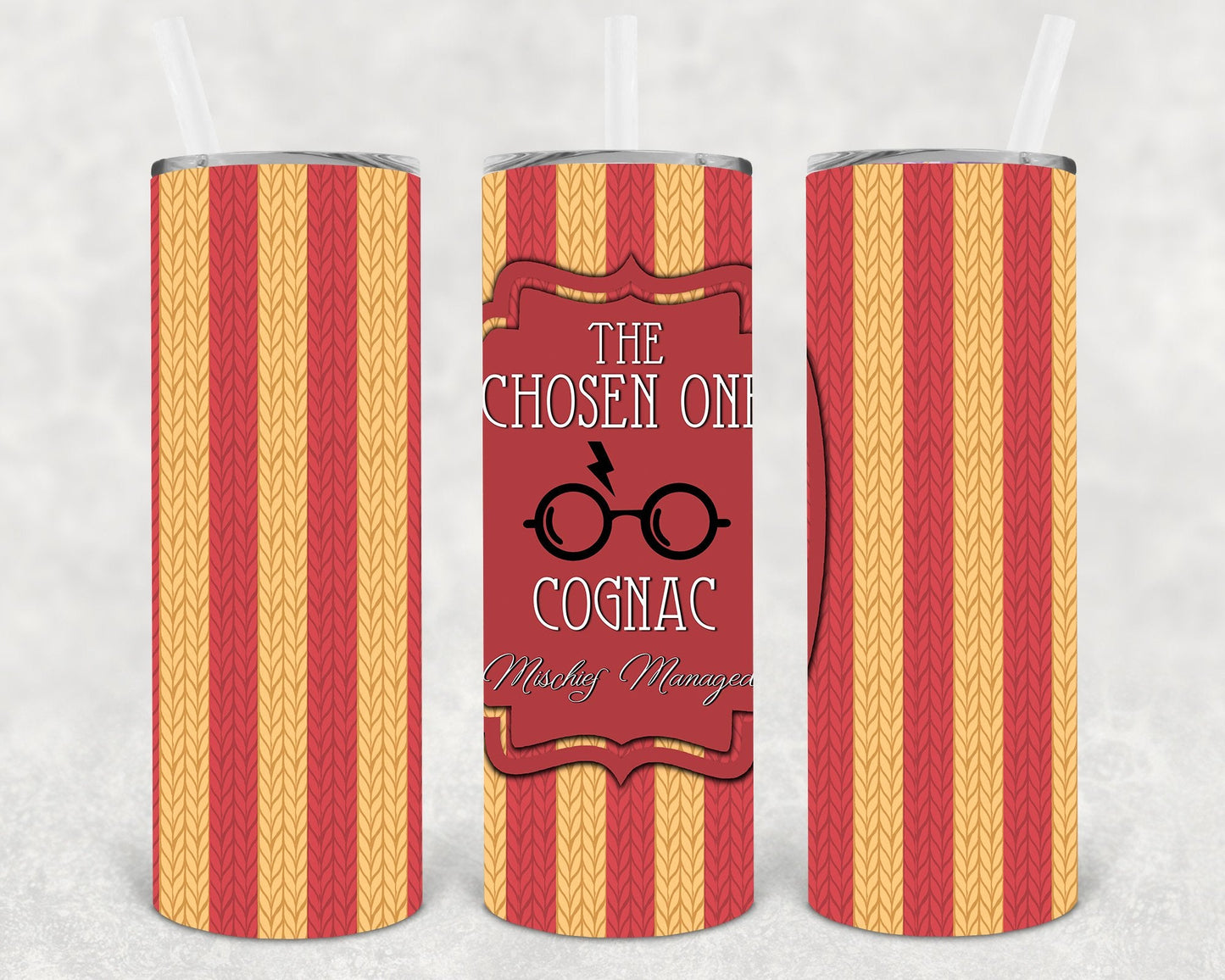 The Chosen One Cognac 20 oz Skinny Tumbler
