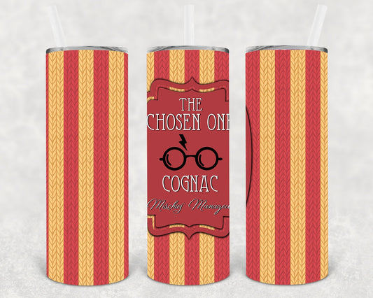The Chosen One Cognac 20 oz Skinny Tumbler