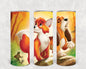 The Fox and the Hound 20 oz Skinny Tumbler