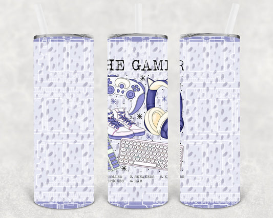 The Gamer 20 oz Skinny Tumbler