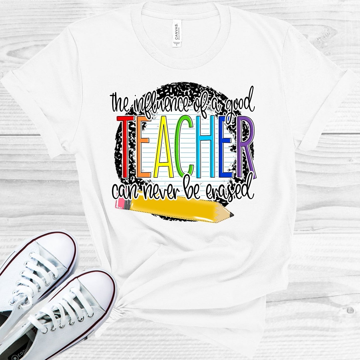 The Influence of a Good Teacher Can Never Be Erased Graphic Tee