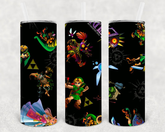 The Legend of Zelda 20 oz Skinny Tumbler