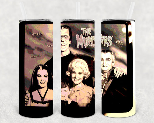 The Munsters 20 oz Skinny Tumbler