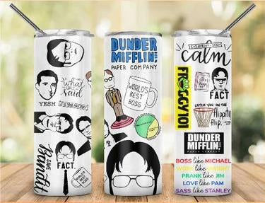 The Office 20 oz Skinny Tumbler
