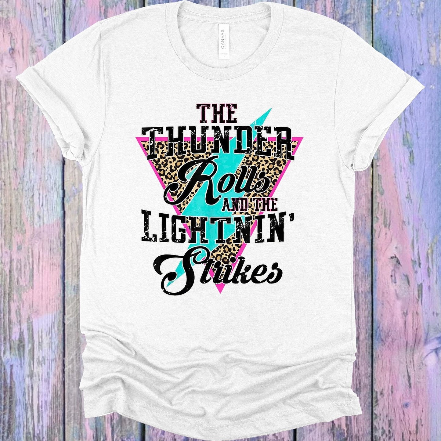 The Thunder Rolls and the Lightnin Strikes Graphic Tee