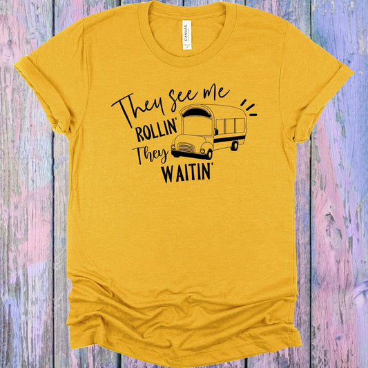 They See Me Rollin They Waitin Graphic Tee