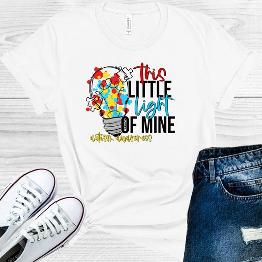 This Little Light of Mine Autism Awareness Graphic Tee