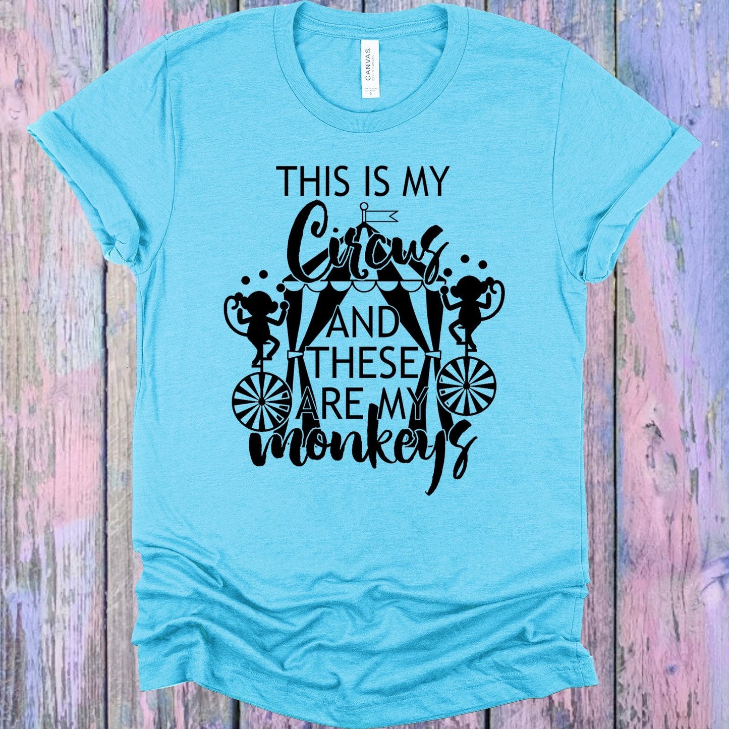 This is My Circus and These are My Monkeys Graphic Tee
