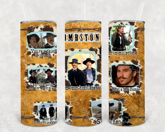 Tombstone 20 oz Skinny Tumbler