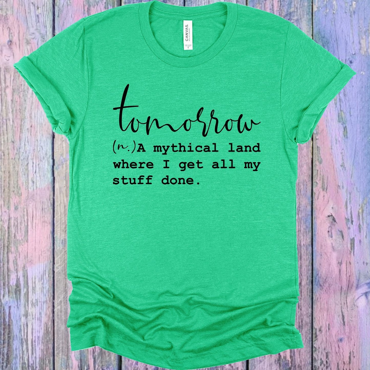 Tomorrow Definition Graphic Tee