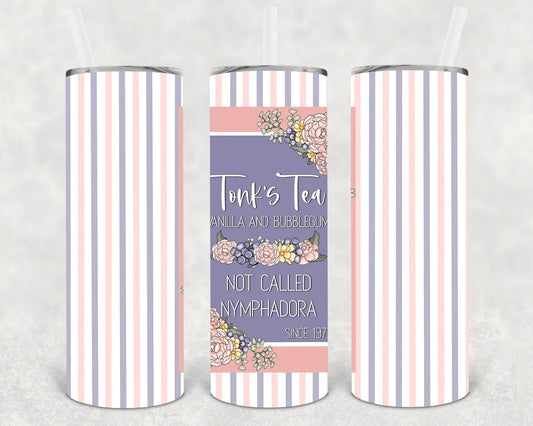 Tonk's Tea 20 oz Skinny Tumbler