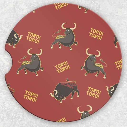 Car Coaster Set - Toro Toro Bull