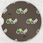 Car Coaster Set - Tractors