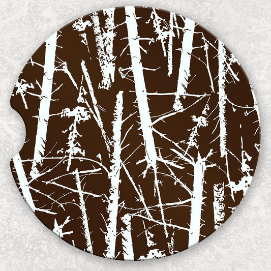 Car Coaster Set - Trees