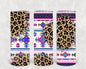 Aztec and Leopard 20 oz Skinny Tumbler
