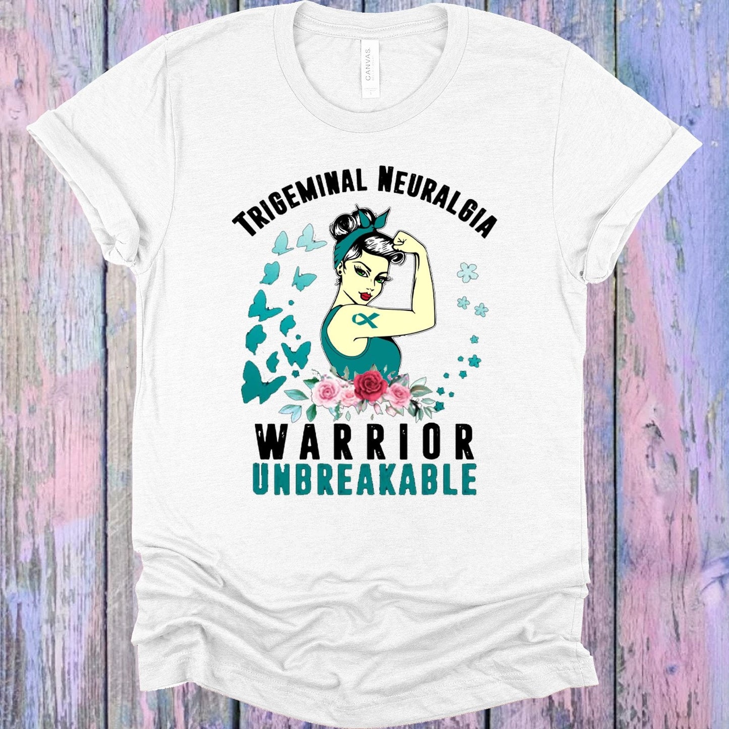 Trigeminal Neuralgia Warrior Graphic Tee