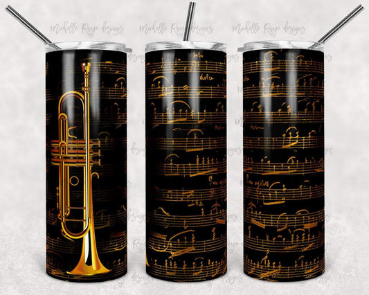 Trumpet 20 oz Skinny Tumbler