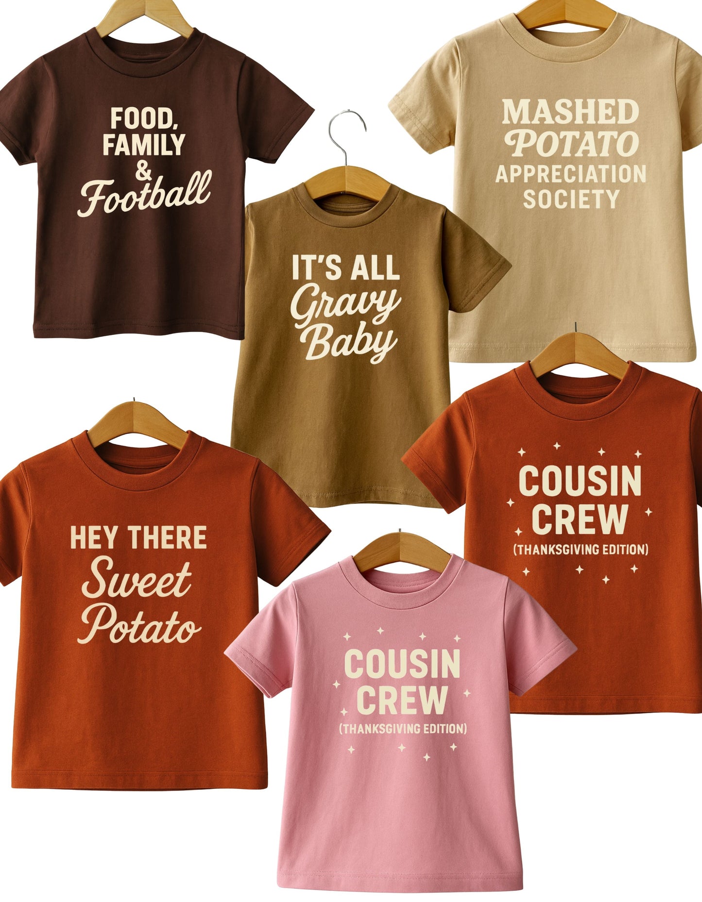 Food, Family & Football Tee