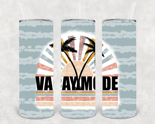 Vacay Mode 20 oz Skinny Tumbler