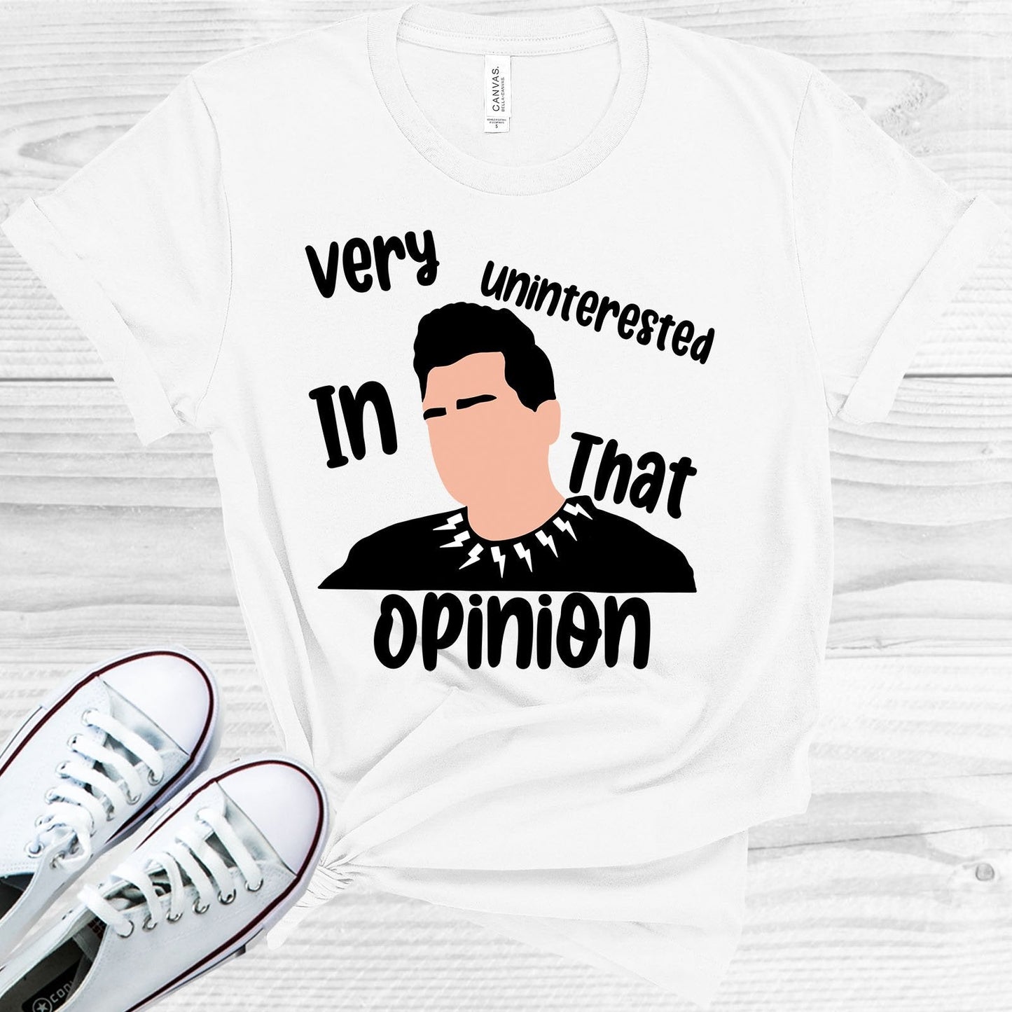 Very Uninterested in That Opinion Graphic Tee