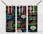 Video Games 20 oz Skinny Tumbler