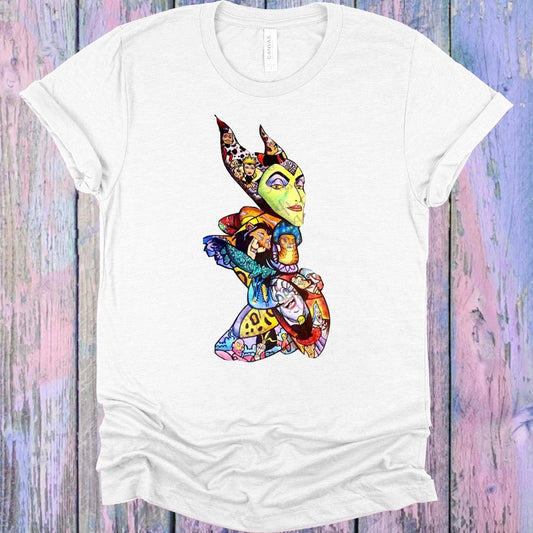 Villain Collage Graphic Tee