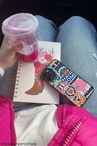 Vintage Stickers iPhone case