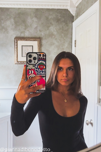 Vintage Stickers iPhone case