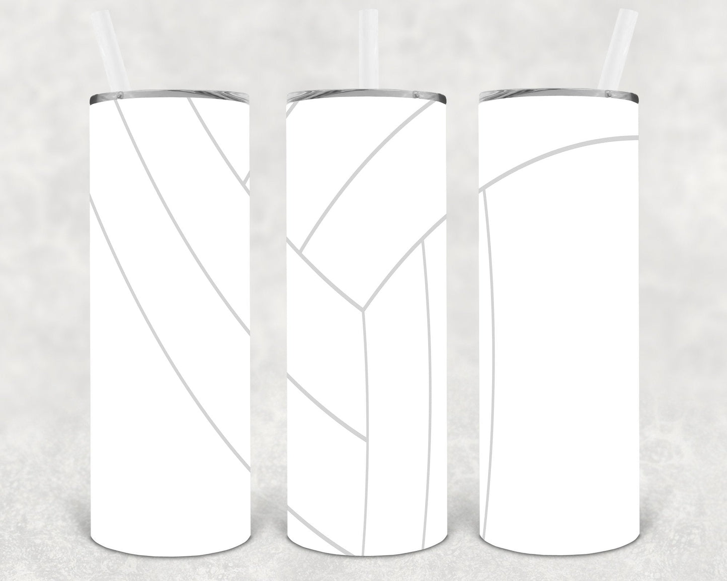 Volleyball 20 oz Skinny Tumbler