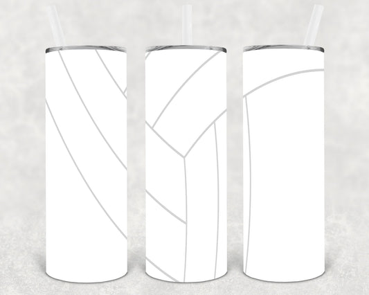 Volleyball 20 oz Skinny Tumbler