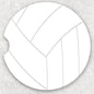 Car Coaster Set - Volleyball
