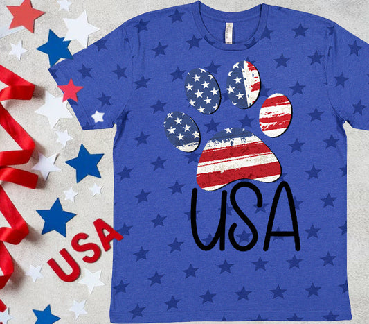 USA Paw - Star Graphic Tee