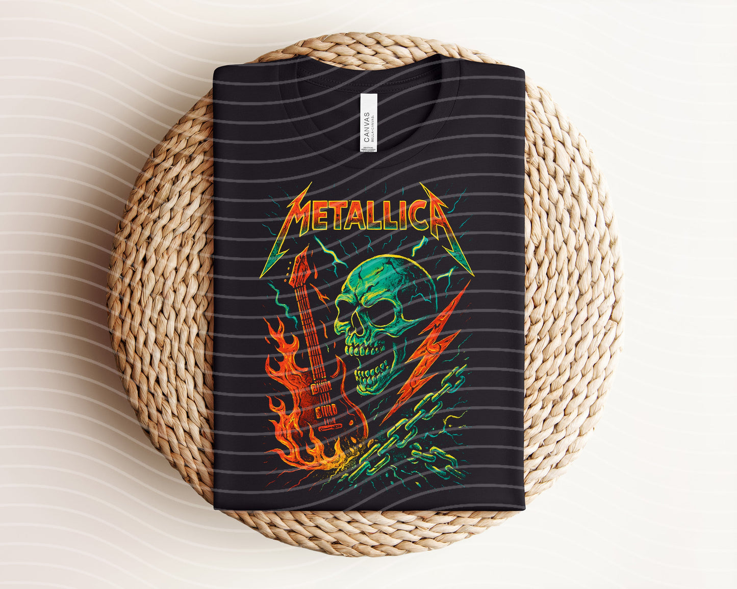 Metallica Neon Graphic Tee