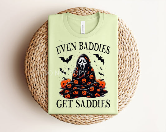 Even Baddies Get Saddies Graphic Tee