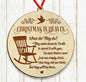 Christmas in Heaven Christmas Ornament