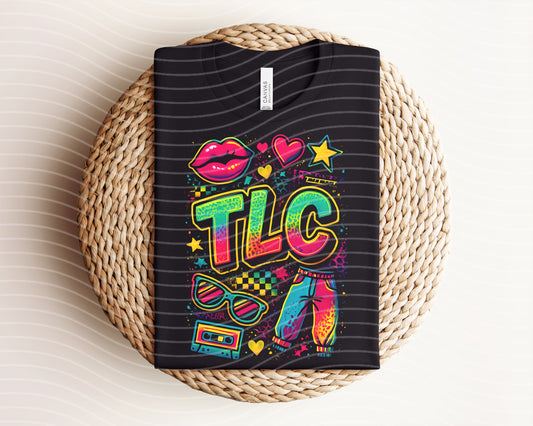 TLC Neon Graphic Tee