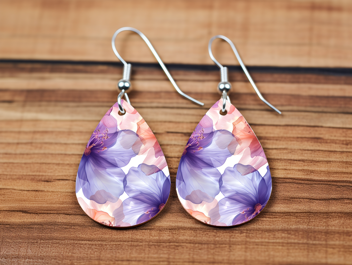 Floral Drop Earrings