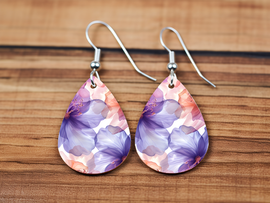 Floral Drop Earrings