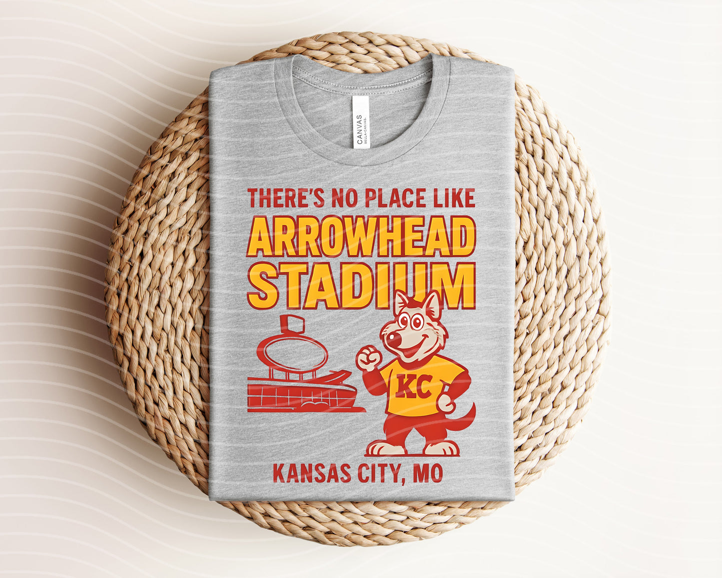 There's No Place Like Arrowhead Stadium Graphic Tee