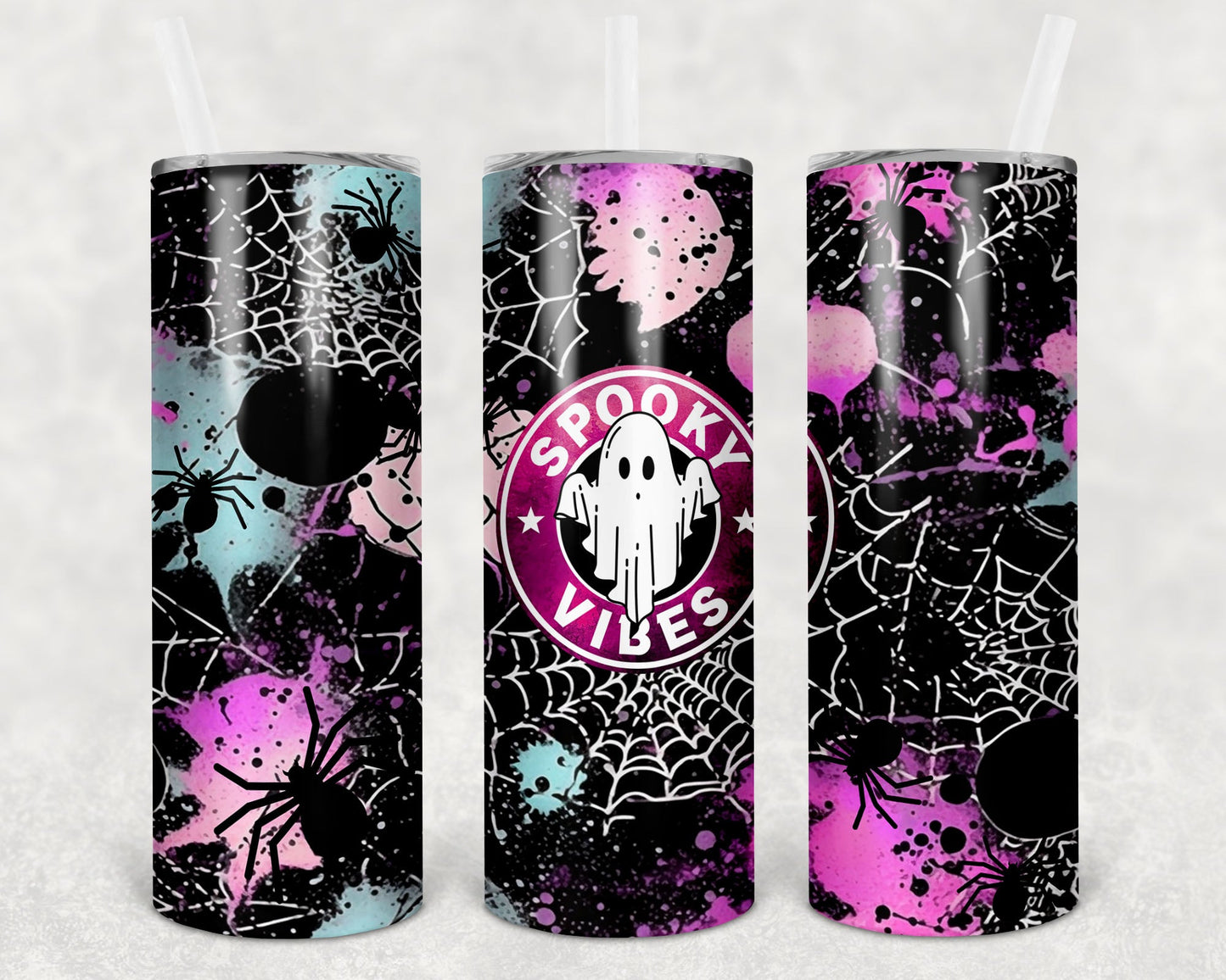 Spooky Vibes 20 oz Skinny Tumbler