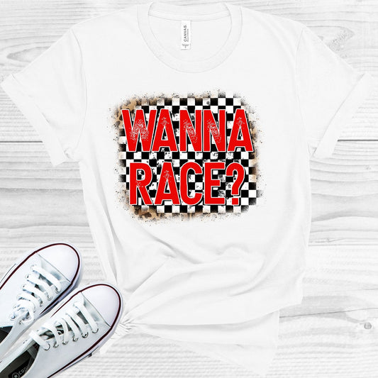 Wanna Race Graphic Tee