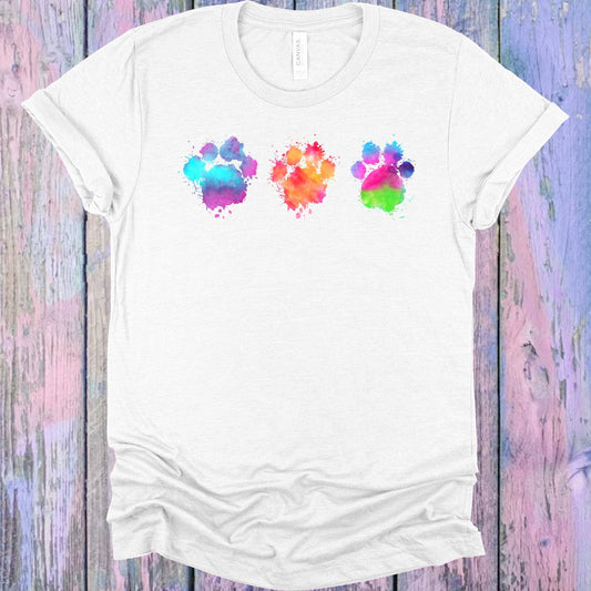 Watercolor Paws Graphic Tee