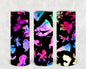 Watercolor Silhouettes 20 oz Skinny Tumbler