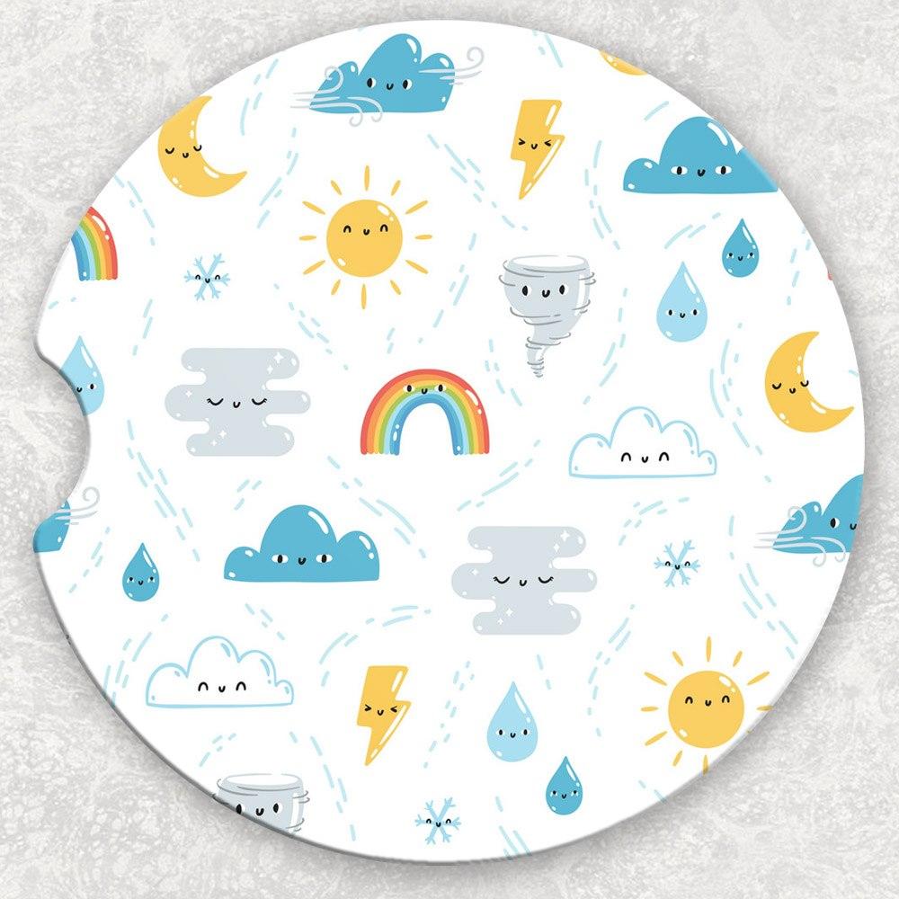Car Coaster Set - Weather
