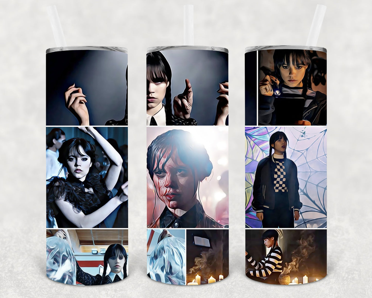 Wednesday 20 oz Skinny Tumbler