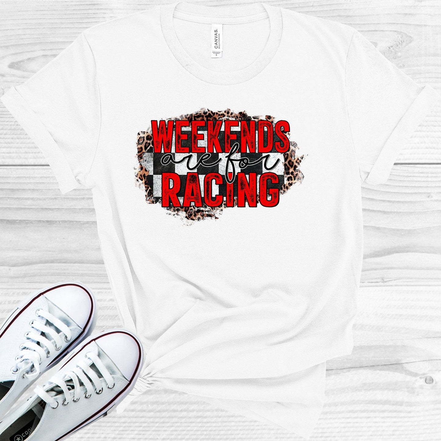Weekends are for Racing Graphic Tee