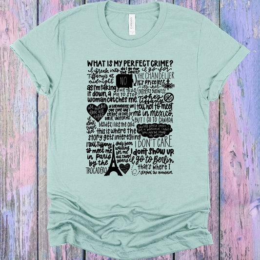 What is My Perfect Crime Graphic Tee