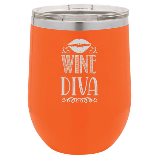 Wine Diva 12 oz Polar Camel Wine Tumbler